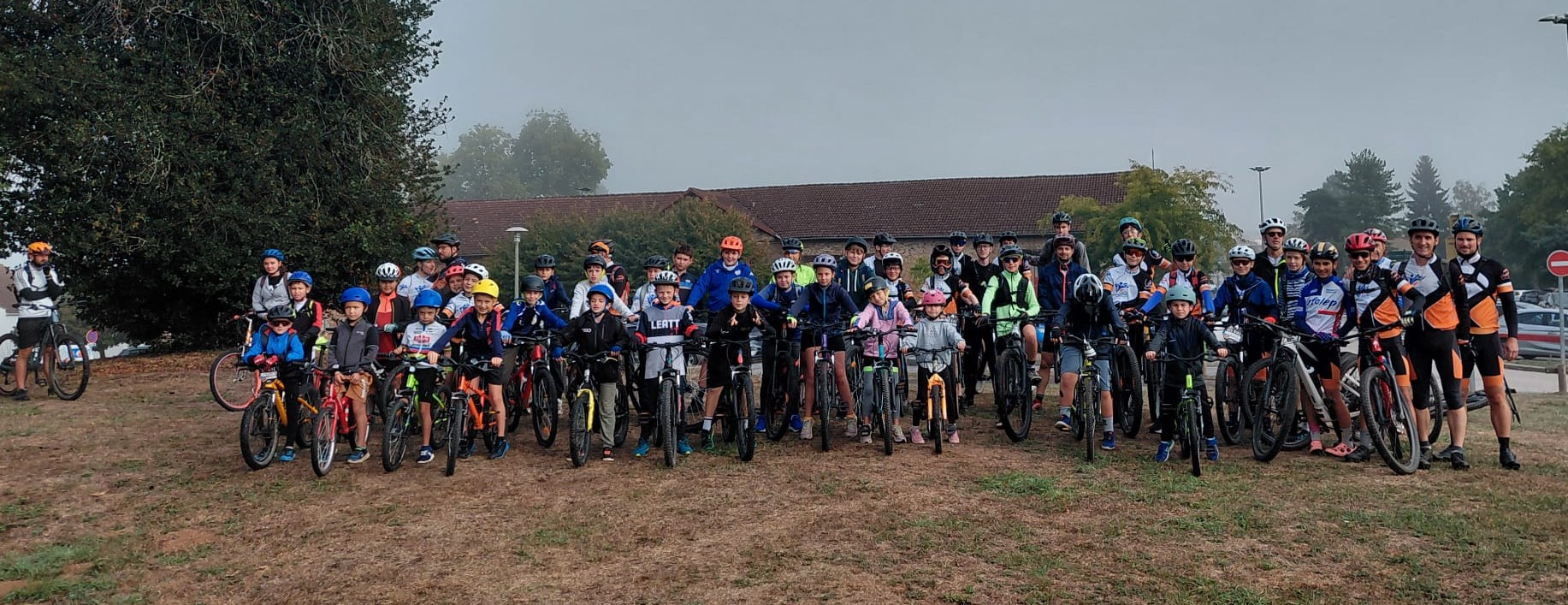 Une cinquantaine de VTTistes motivés lors de la reprise de l&rsquo;école de VTT
